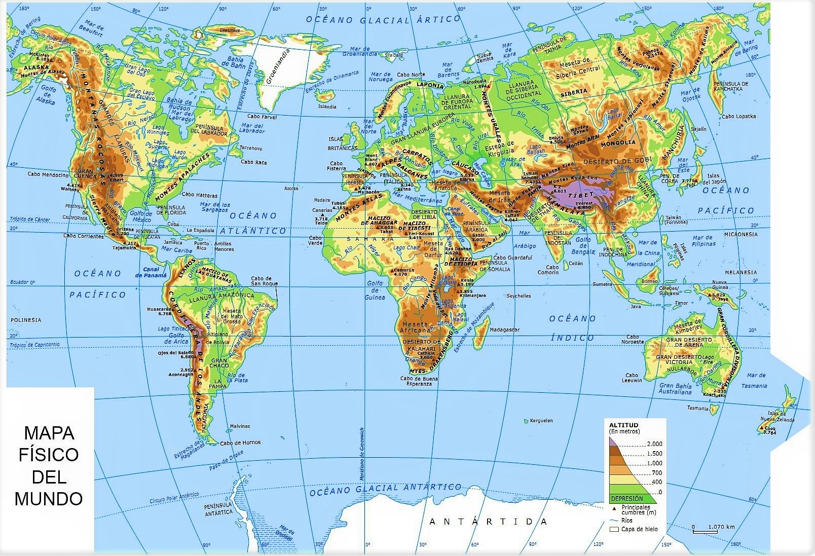 Mapamundi F sico Los Mejores Mapas F sicos Del Mundo Mapamundi F sico Los Mejores Mapas F sicos Del Mundo